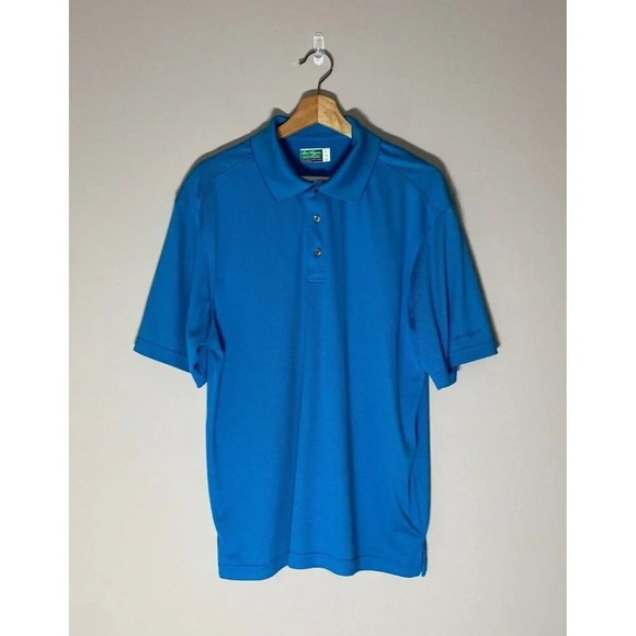 Ben Hogan Other - Ben Hogan Men's Golf Performance Short Sleeve Polo Shirt Bright Blue Size: Large